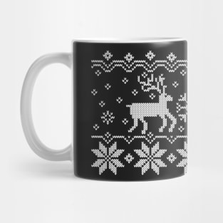 Jacquard with Reindeers Mug